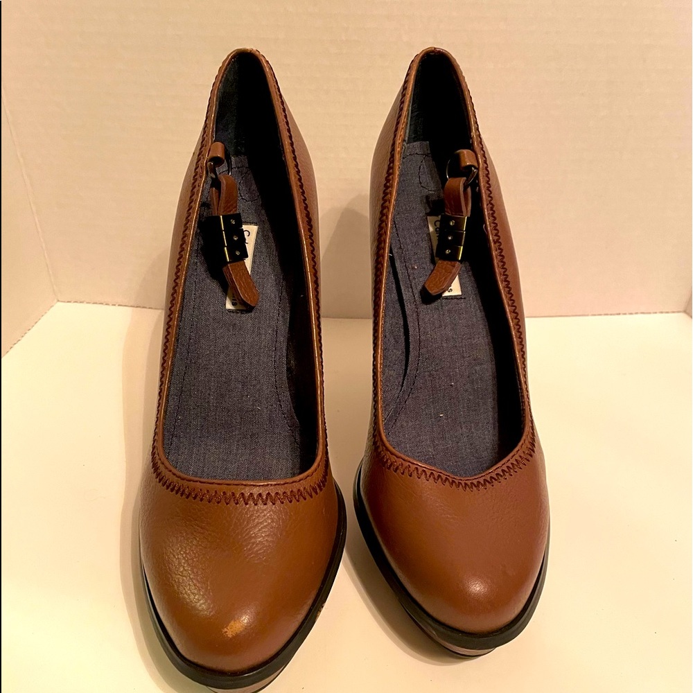 NWOT, very gently used, Calvin Klein Jeans, Women’s platform, 10